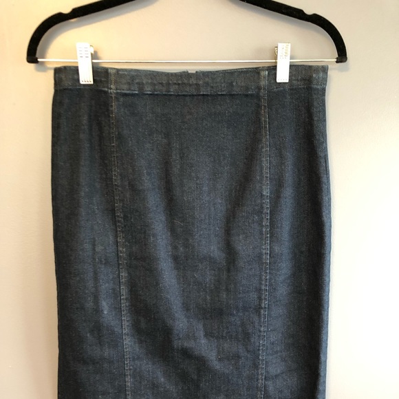Polo Ralph Lauren Denim Pencil Skirt - Picture 2 of 5